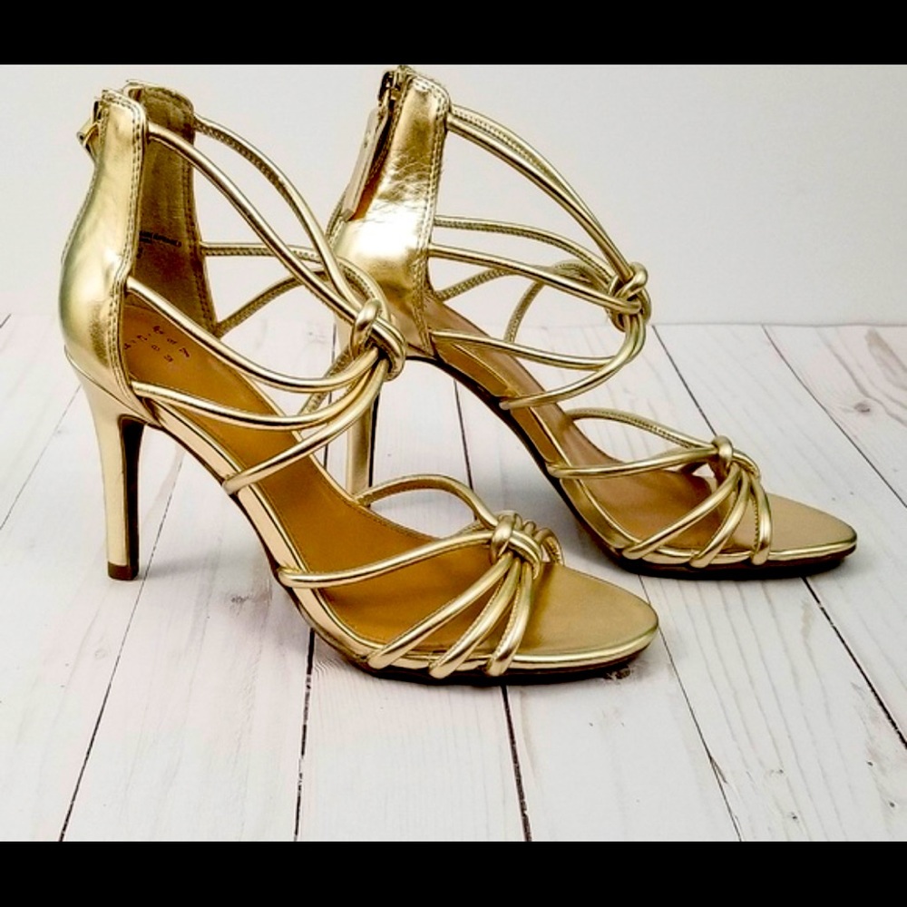 Gold heels